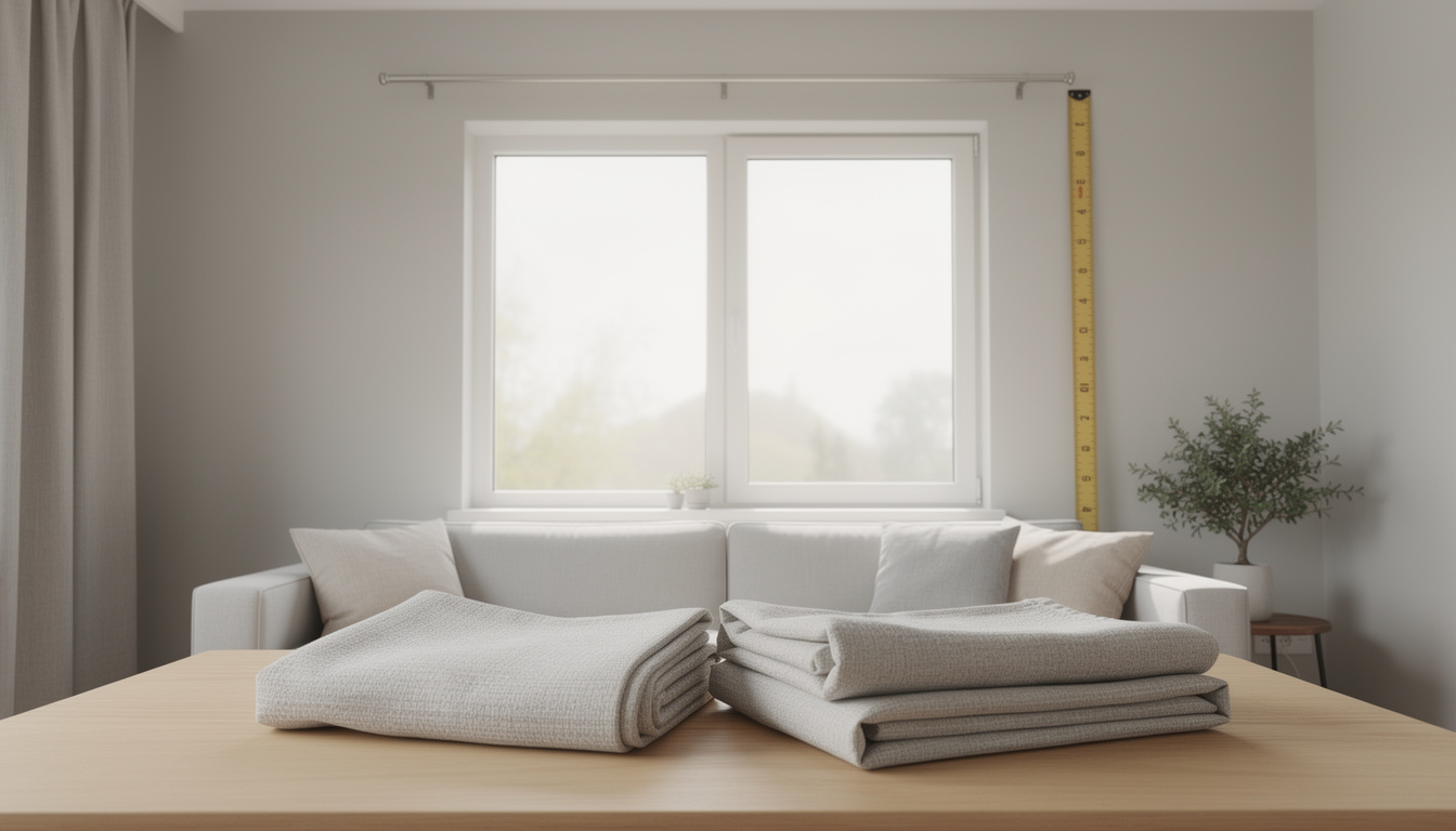 découvrez comment mesurer correctement vos fenêtres avant d'acheter un rideau pour un ajustement parfait et une décoration optimale.