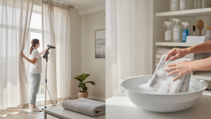 découvrez nos conseils pratiques pour nettoyer et entretenir vos rideaux efficacement, afin de prolonger leur durée de vie et conserver leur beauté au fil du temps.