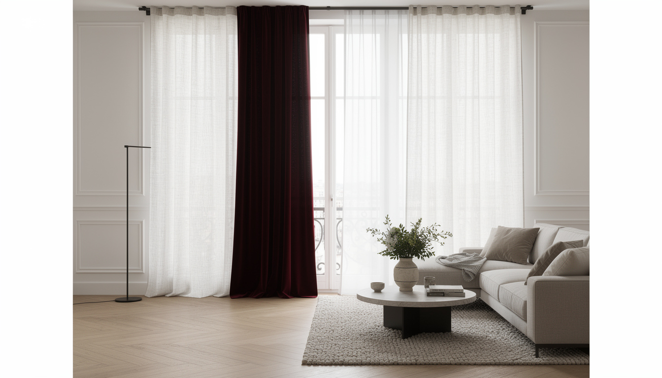 découvrez quel tissu choisir pour vos rideaux afin d'allier durabilité et esthétique, et embellir ainsi votre intérieur avec élégance.