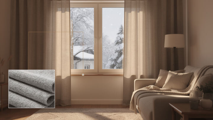 découvrez comment les rideaux thermiques peuvent améliorer l'isolation de votre logement, réduire les pertes de chaleur et augmenter votre confort toute l'année.